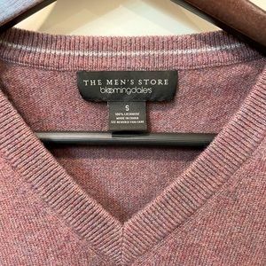 Men’s 100% cashmere sweater Small